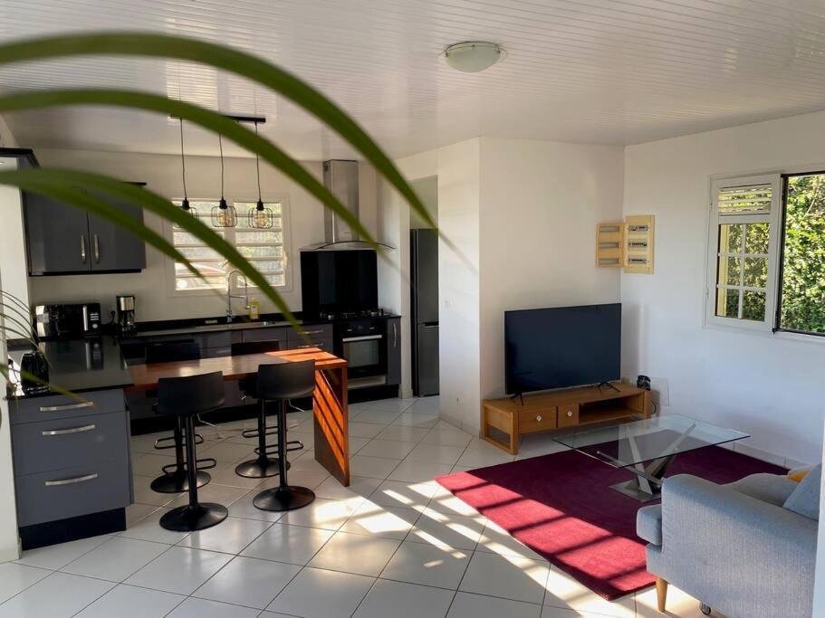 Riviere-Salee Les Terrasses De Maelle - Jolie Villa F4 Vue Mer מראה חיצוני תמונה