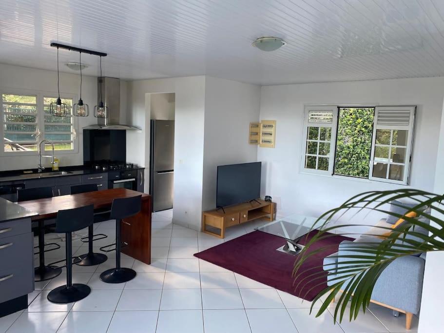 Riviere-Salee Les Terrasses De Maelle - Jolie Villa F4 Vue Mer מראה חיצוני תמונה