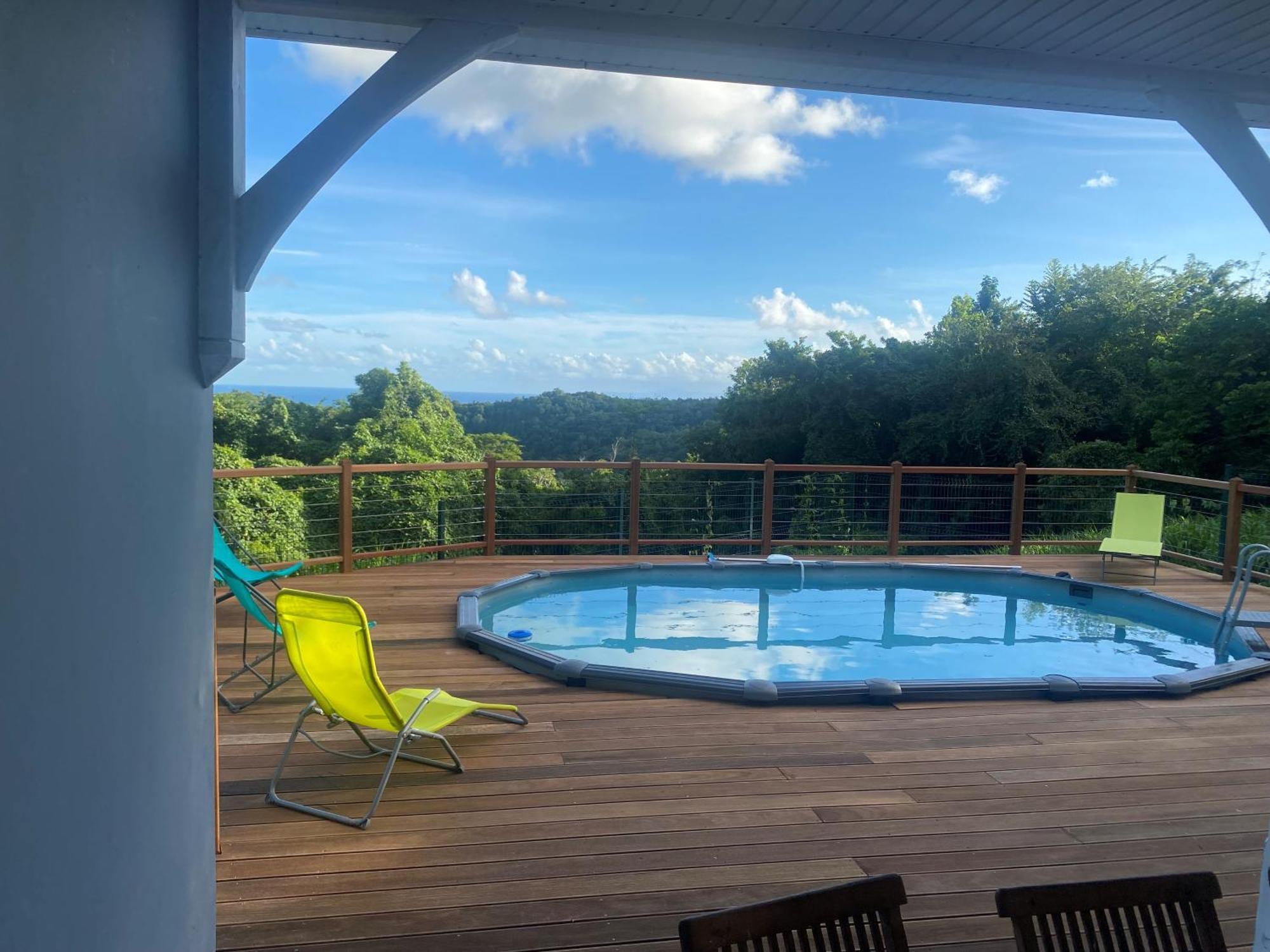 Riviere-Salee Les Terrasses De Maelle - Jolie Villa F4 Vue Mer מראה חיצוני תמונה