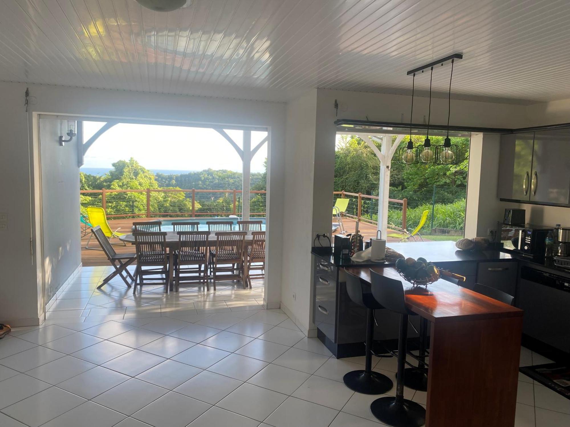 Riviere-Salee Les Terrasses De Maelle - Jolie Villa F4 Vue Mer מראה חיצוני תמונה
